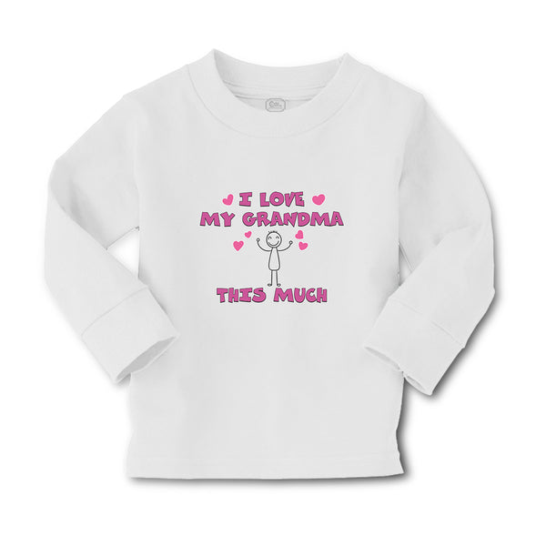 Baby Clothes I Love My Grandma This Much Boy & Girl Clothes Cotton - Cute Rascals