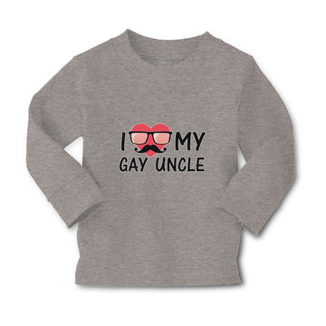 Baby Clothes I Love My Gay Uncle Boy & Girl Clothes Cotton