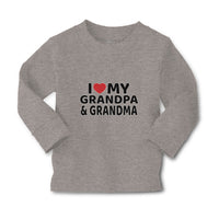 Baby Clothes I Love My Grandpa & Grandma Boy & Girl Clothes Cotton - Cute Rascals