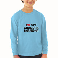 Baby Clothes I Love My Grandpa & Grandma Boy & Girl Clothes Cotton - Cute Rascals