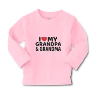 Baby Clothes I Love My Grandpa & Grandma Boy & Girl Clothes Cotton - Cute Rascals