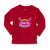 Baby Clothes I Love My Mamaw with Colourful Rainbow and Outline Hearts Joined - Cute Rascals