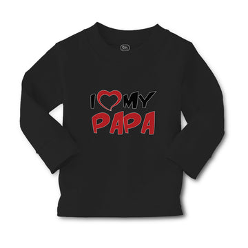 Baby Clothes I Love My Papa Boy & Girl Clothes Cotton