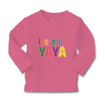 Baby Clothes I Love My Yaya Boy & Girl Clothes Cotton