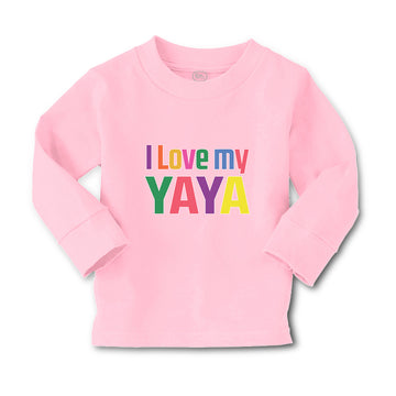 Baby Clothes I Love My Yaya Boy & Girl Clothes Cotton