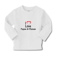 Baby Clothes I Love Papaw & Mamaw Boy & Girl Clothes Cotton - Cute Rascals