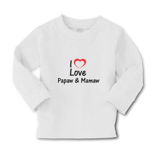 Baby Clothes I Love Papaw & Mamaw Boy & Girl Clothes Cotton - Cute Rascals
