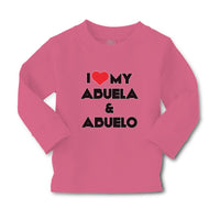 Baby Clothes I Love My Abuela & Abuelo Boy & Girl Clothes Cotton - Cute Rascals