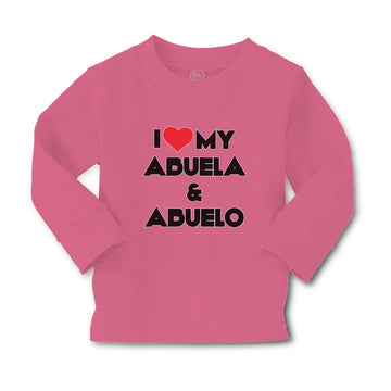 Baby Clothes I Love My Abuela & Abuelo Boy & Girl Clothes Cotton