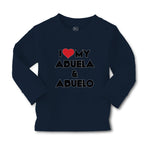 Baby Clothes I Love My Abuela & Abuelo Boy & Girl Clothes Cotton - Cute Rascals