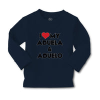 Baby Clothes I Love My Abuela & Abuelo Boy & Girl Clothes Cotton - Cute Rascals
