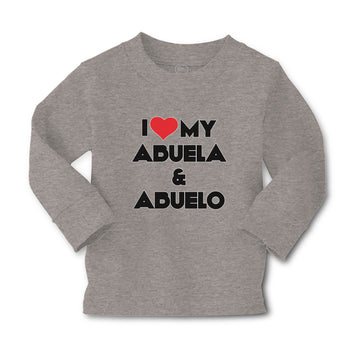 Baby Clothes I Love My Abuela & Abuelo Boy & Girl Clothes Cotton
