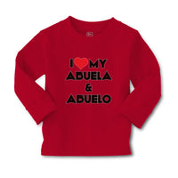 Baby Clothes I Love My Abuela & Abuelo Boy & Girl Clothes Cotton - Cute Rascals