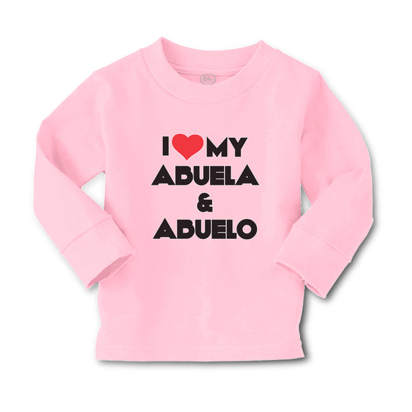 Baby Clothes I Love My Abuela & Abuelo Boy & Girl Clothes Cotton - Cute Rascals