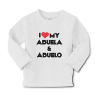 Baby Clothes I Love My Abuela & Abuelo Boy & Girl Clothes Cotton - Cute Rascals