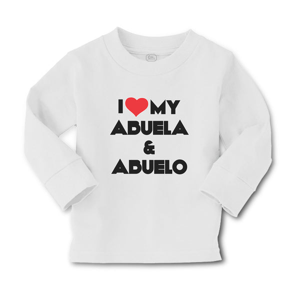 Baby Clothes I Love My Abuela & Abuelo Boy & Girl Clothes Cotton - Cute Rascals