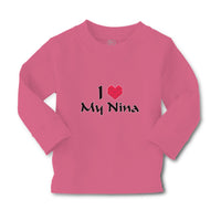 Baby Clothes I Love My Nina Boy & Girl Clothes Cotton - Cute Rascals