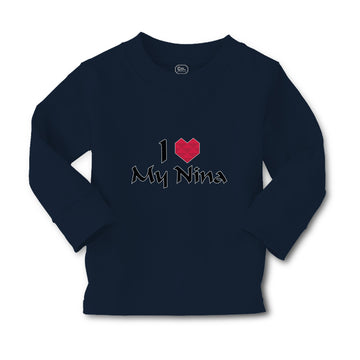Baby Clothes I Love My Nina Boy & Girl Clothes Cotton