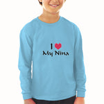 Baby Clothes I Love My Nina Boy & Girl Clothes Cotton - Cute Rascals