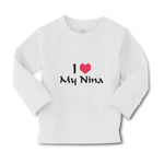 Baby Clothes I Love My Nina Boy & Girl Clothes Cotton - Cute Rascals