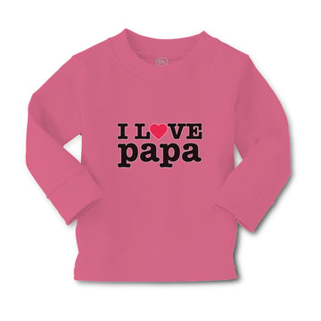 Baby Clothes I Love Papa Boy & Girl Clothes Cotton