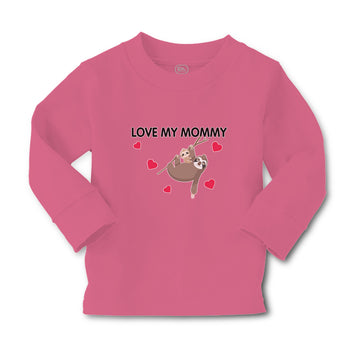 Baby Clothes Love My Mommy Sloth's Love Boy & Girl Clothes Cotton