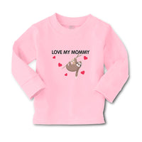 Baby Clothes Love My Mommy Sloth's Love Boy & Girl Clothes Cotton - Cute Rascals