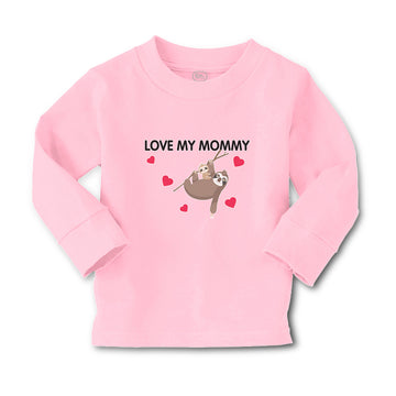 Baby Clothes Love My Mommy Sloth's Love Boy & Girl Clothes Cotton