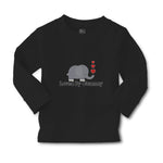 Baby Clothes Loved by Grammy An Elephant Blowing Heart Symbol Boy & Girl Clothes - Cute Rascals