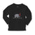 Baby Clothes Loved by Grammy An Elephant Blowing Heart Symbol Boy & Girl Clothes - Cute Rascals
