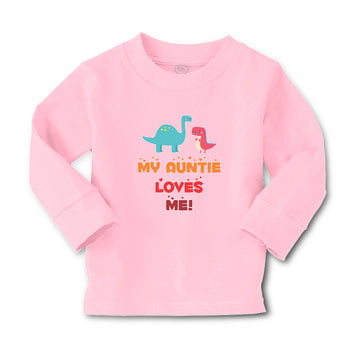 Baby Clothes My Auntie Loves Me! Boy & Girl Clothes Cotton