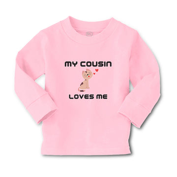 Baby Clothes My Cousin Loves Me Boy & Girl Clothes Cotton