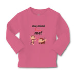 Baby Clothes My Mimi Loves Me! Monkey's Love for Her Child with Hearts Cotton - Cute Rascals