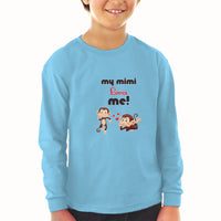 Baby Clothes My Mimi Loves Me! Monkey's Love for Her Child with Hearts Cotton - Cute Rascals