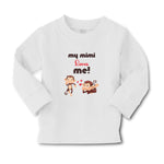 Baby Clothes My Mimi Loves Me! Monkey's Love for Her Child with Hearts Cotton - Cute Rascals