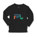 Baby Clothes My Peepaw Loves Me Brontosaurus and Stegosaurus Boy & Girl Clothes - Cute Rascals