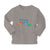 Baby Clothes My Peepaw Loves Me Brontosaurus and Stegosaurus Boy & Girl Clothes - Cute Rascals