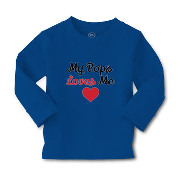 Baby Clothes My Pops Loves Me Boy & Girl Clothes Cotton