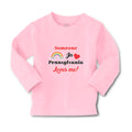 Baby Clothes Someone in Pennsylvania Loves Me! Boy & Girl Clothes Cotton