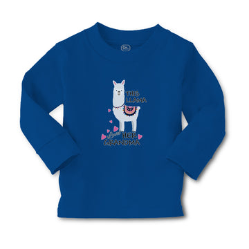 Baby Clothes This Llama Loves Her Grandma Domestic Animal Boy & Girl Clothes