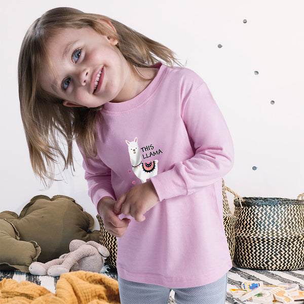 Baby Clothes This Llama Loves Her Grandma Domestic Animal Boy & Girl Clothes - Cute Rascals