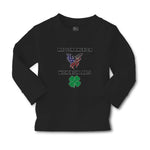 Baby Clothes Made America Irish Parts American Flag Usa Shamrock Leaf Cotton - Cute Rascals