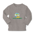 Baby Clothes Made in Hawaii with Tropical Beach Background Boy & Girl Clothes