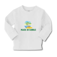 Baby Clothes Made in Hawaii with Tropical Beach Background Boy & Girl Clothes - Cute Rascals