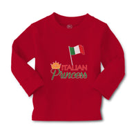 Baby Clothes Italian Princess with National Flag and Prince Crown Cotton - Cute Rascals