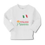 Baby Clothes Italian Princess with National Flag and Prince Crown Cotton - Cute Rascals