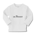 Baby Clothes Lil Nugget with Crown Boy & Girl Clothes Cotton