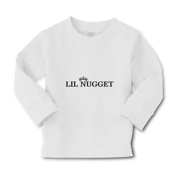 Baby Clothes Lil Nugget with Crown Boy & Girl Clothes Cotton
