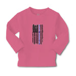 Baby Clothes Proud Daughter An American Police Flag Boy & Girl Clothes Cotton - Cute Rascals