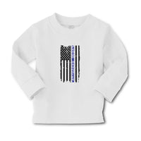Baby Clothes Proud Daughter An American Police Flag Boy & Girl Clothes Cotton - Cute Rascals